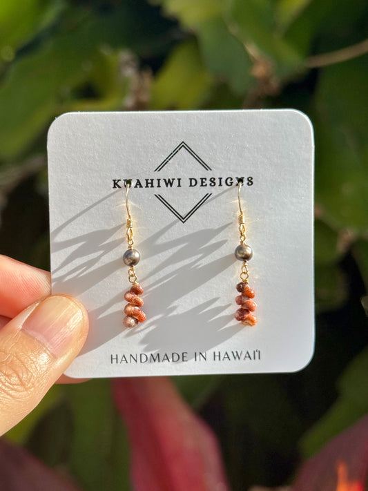 Flawed Kauai Kahelelani Earrings - Kala Mai Sale Item