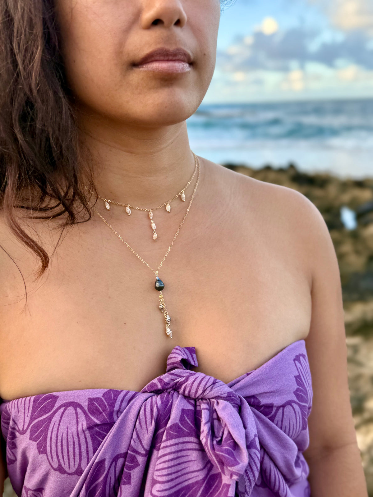 Kauai Laiki Droplet Necklace