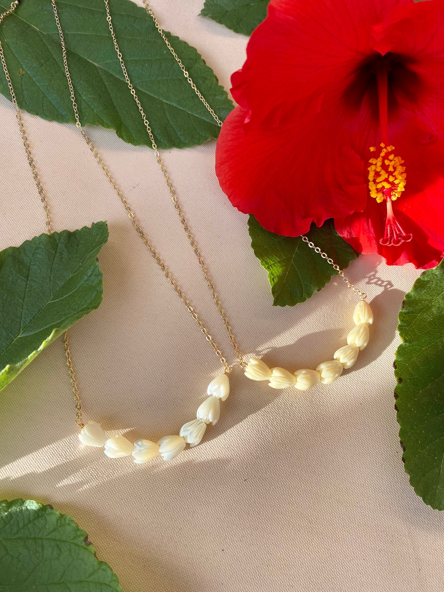 Pikake ʻEhiku Necklace