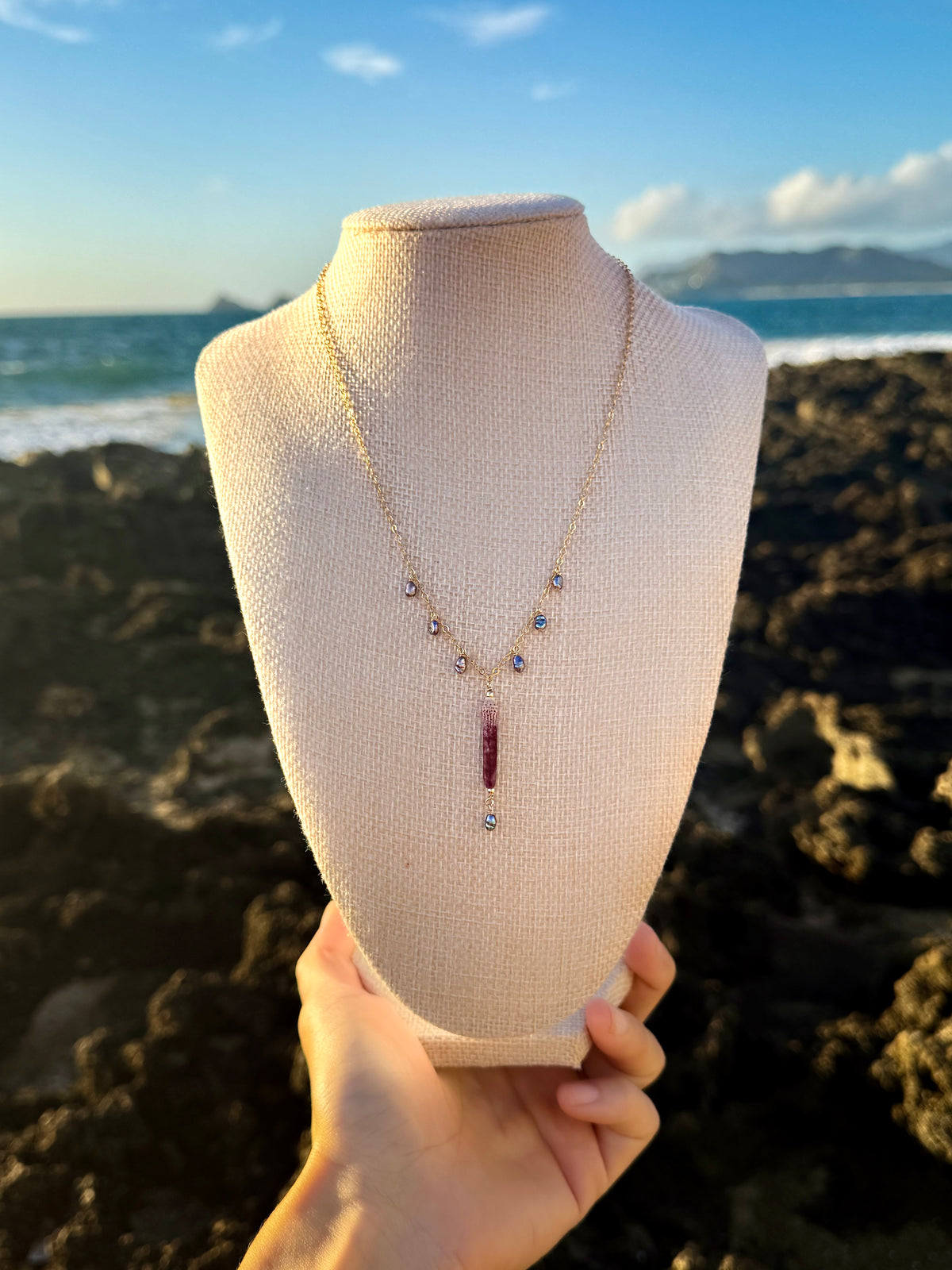 Wana and Freshwater Pearl Necklace
