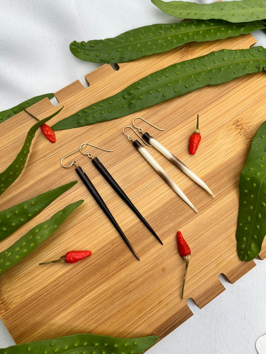 Simple Porcupine Quill Earrings