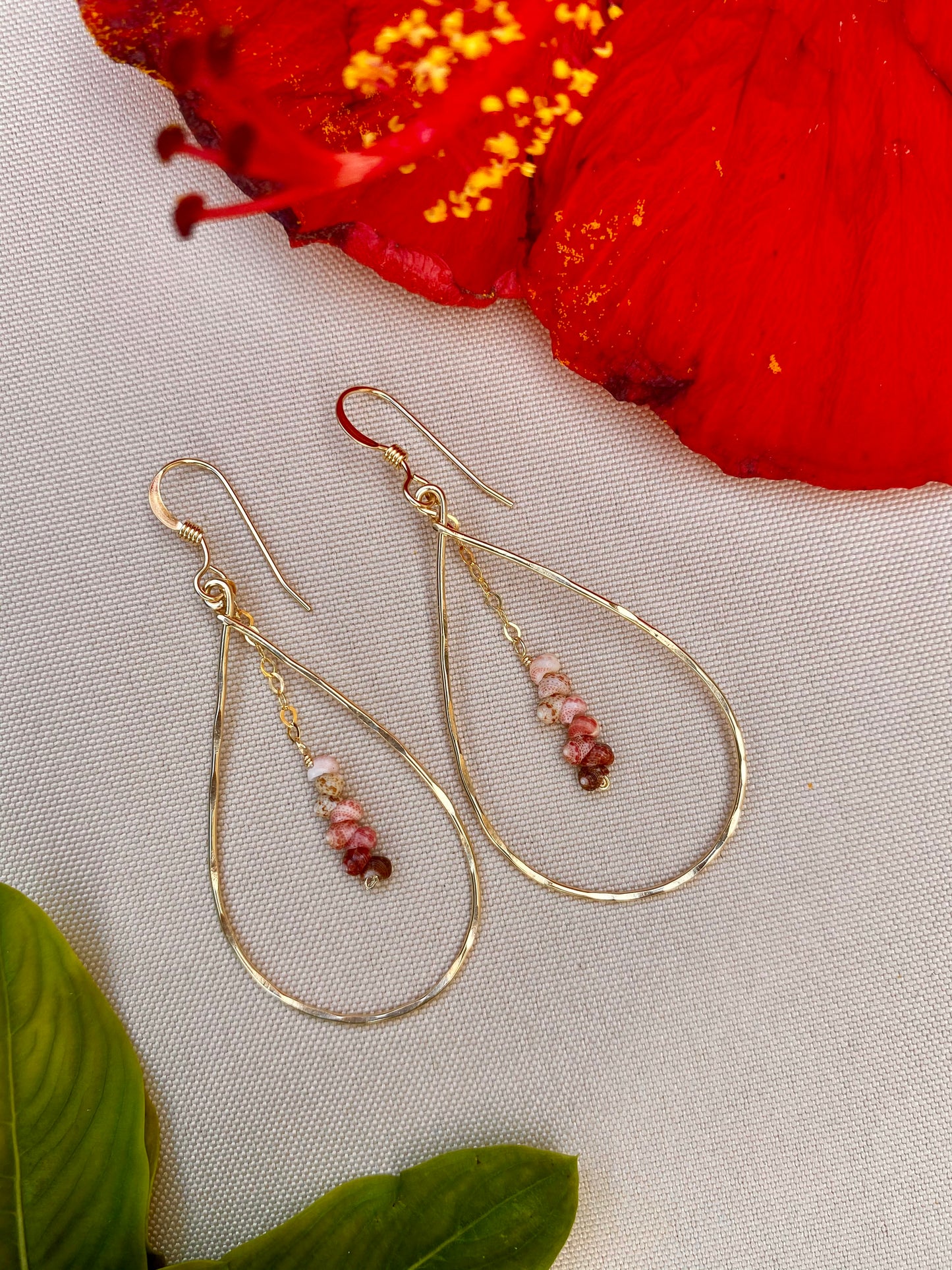 Ombré Kahelelani Teardrop Earrings