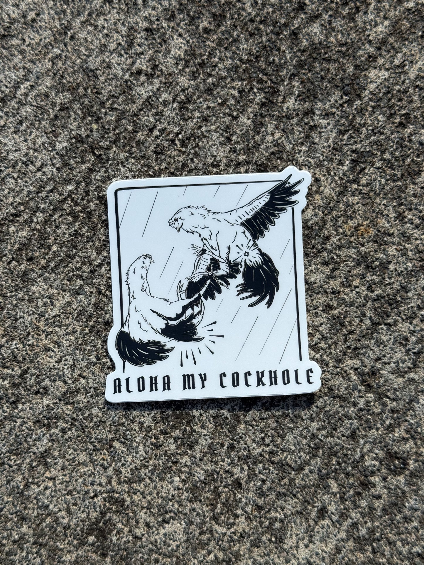 ALOHA MY... STICKER