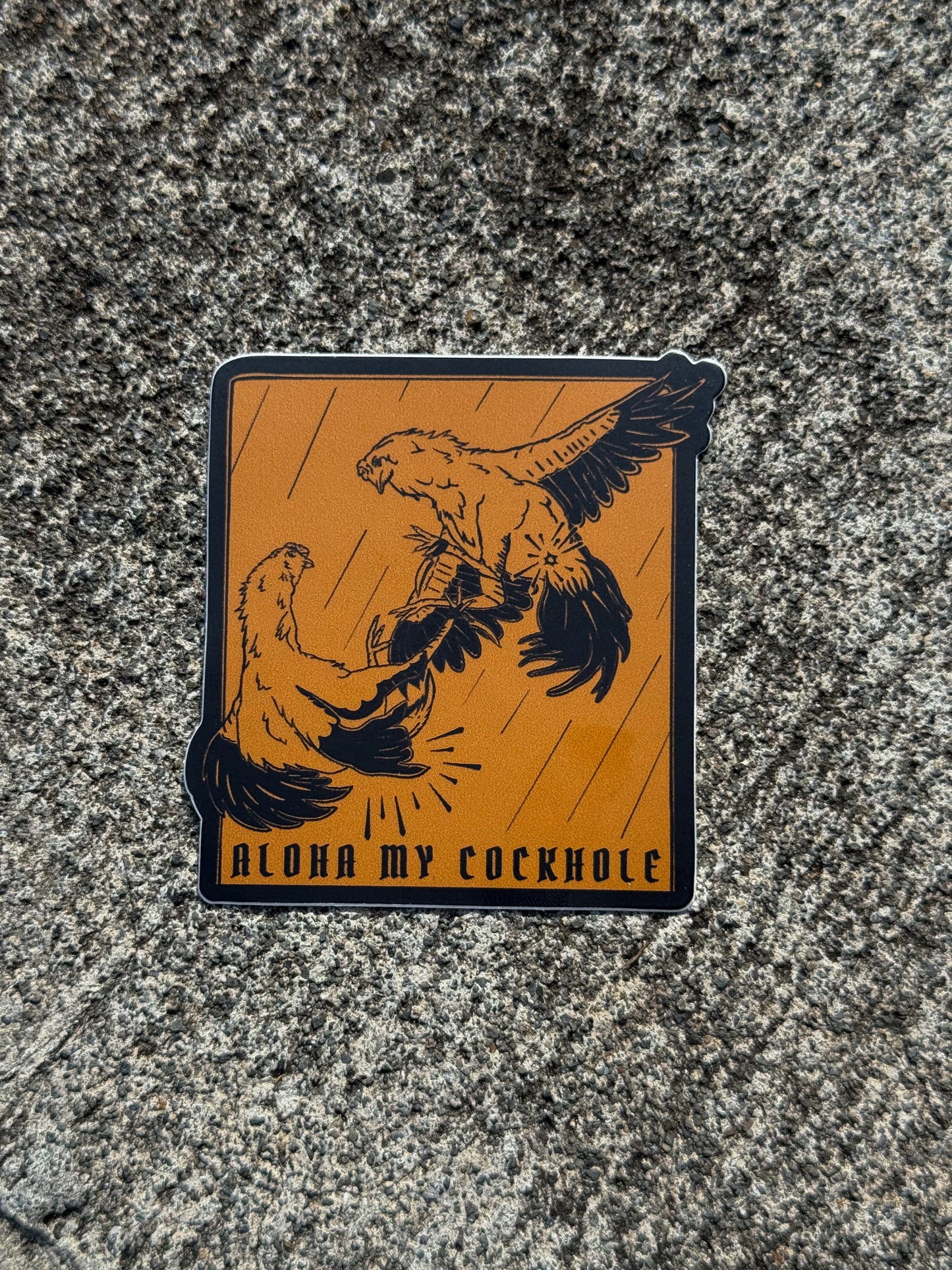 ALOHA MY... STICKER