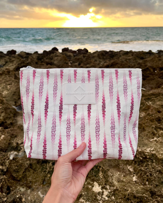 Kahelelani Cosmetic Bag - READY TO SHIP