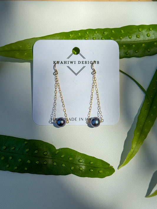 Pearl Dangle Earrings