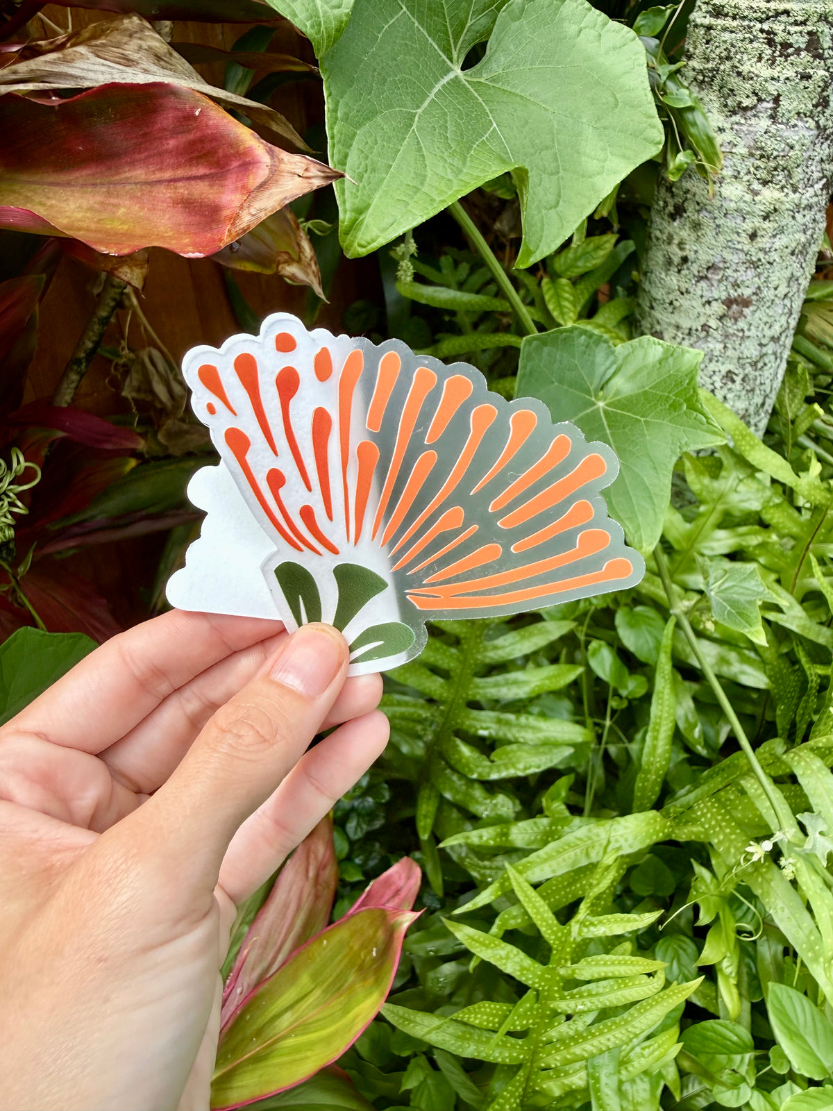 Lehua Sticker Pack - Clear Stickers