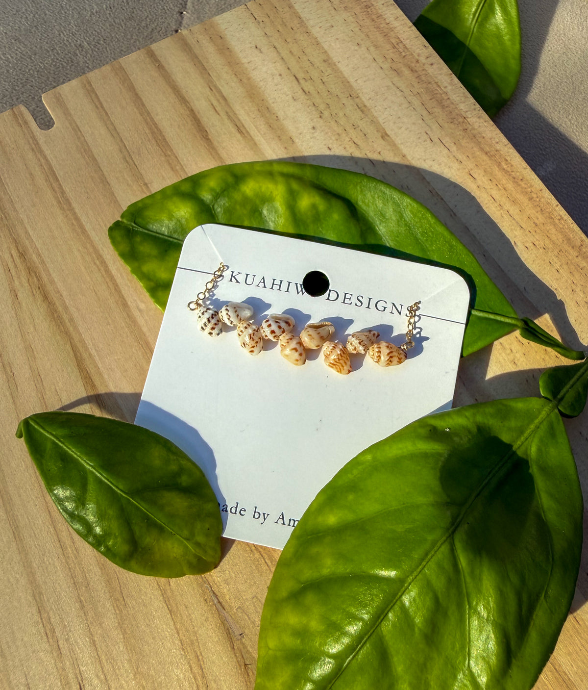 Kauai Momi Shell Necklace