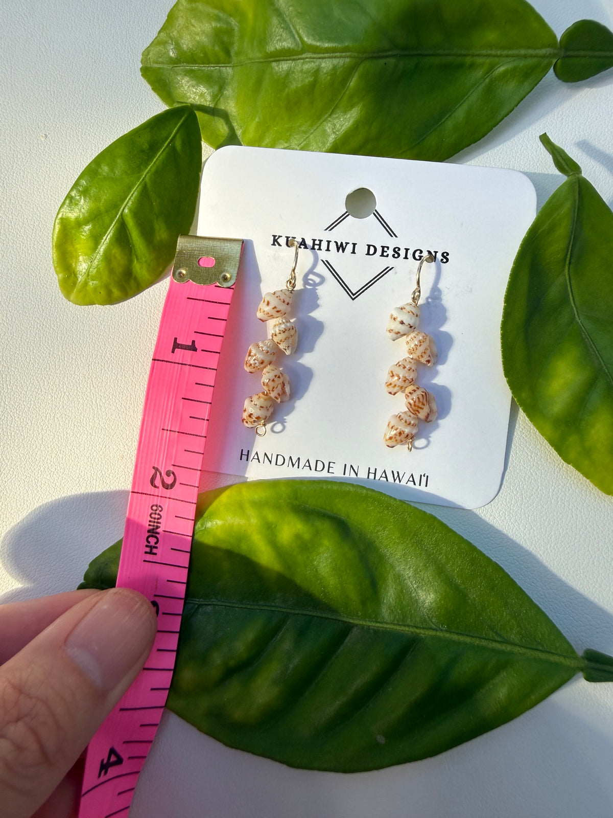 Speckled Momi Earrings