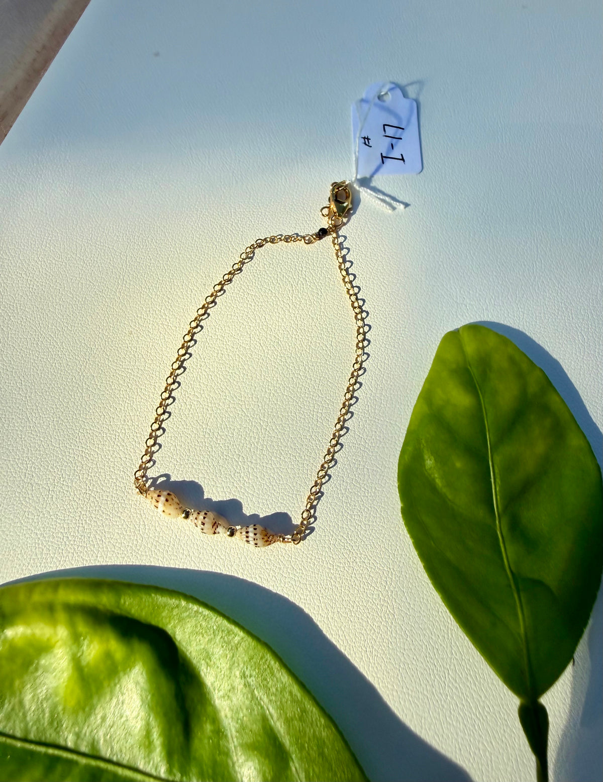 Oahu Laiki Shell Bracelet