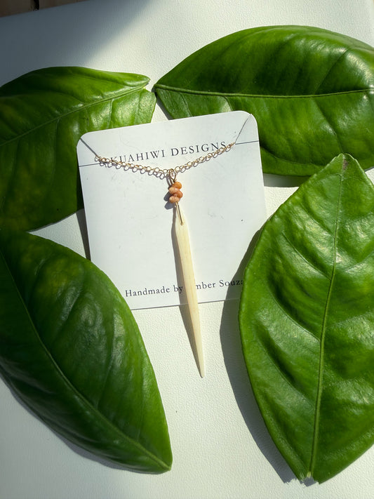 Stingray and Kahelelani Necklace