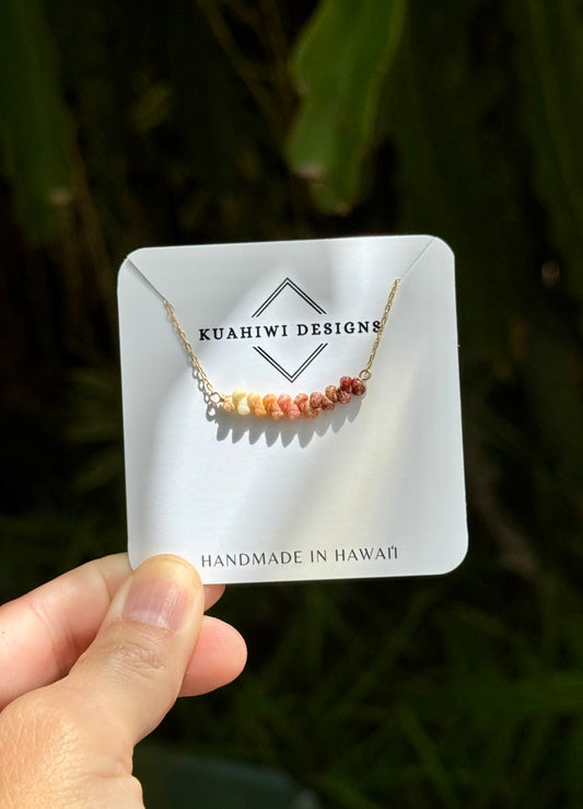 Ombre Kauai Kahelelani Necklace