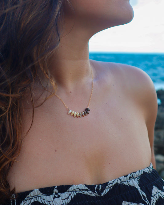 Oʻahu Laiki Shell Necklace