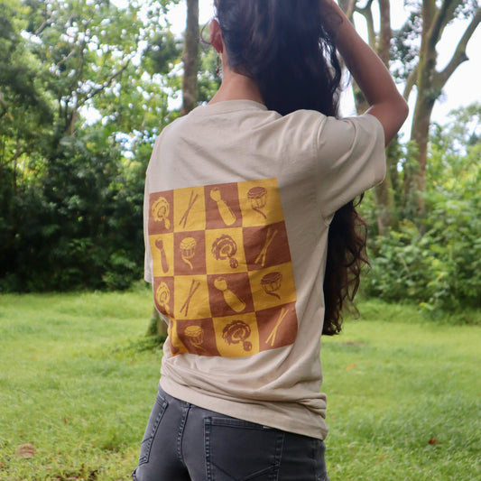 Hula Tee in Cream