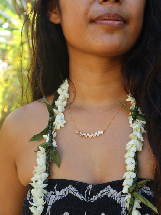 Niihau Momi Shell Necklace