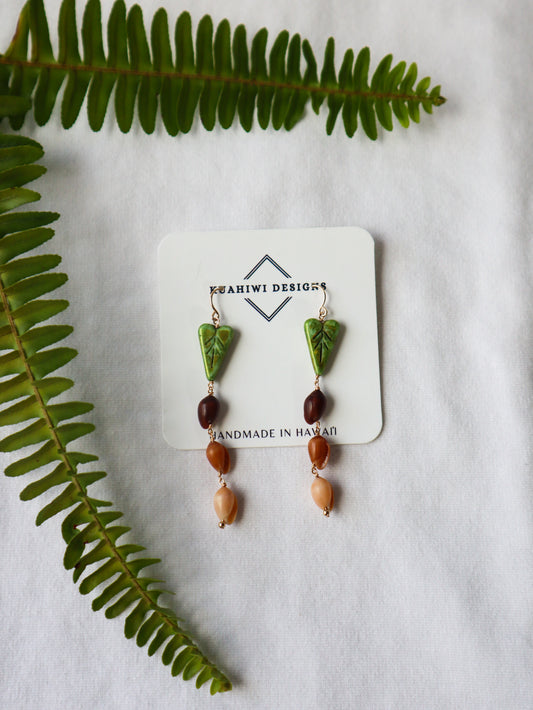 Ombre Kalo and Poleho Earrings