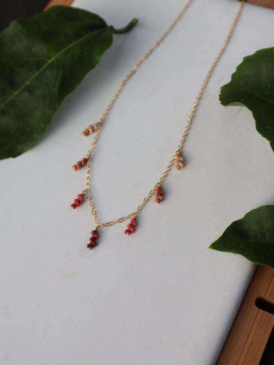 Ombre Kauai Kahelelani Droplet Necklace