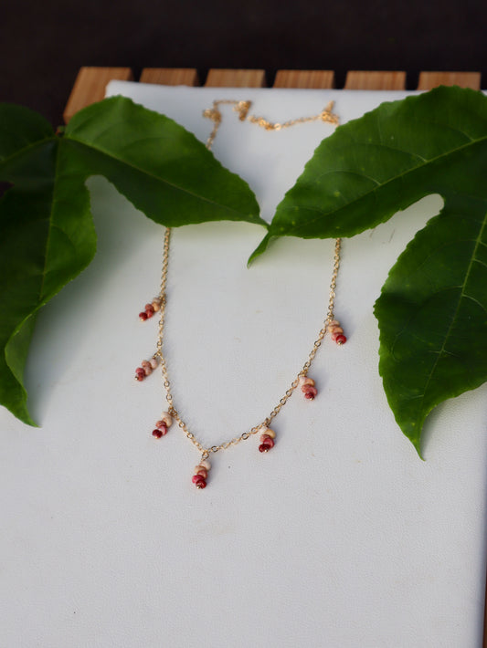 Ombre Kauai Kahelelani Droplet Necklace